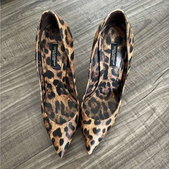 Dolce & Gabbana | Shoes | Dolce Gabbana Leopard Heels | Poshmark
